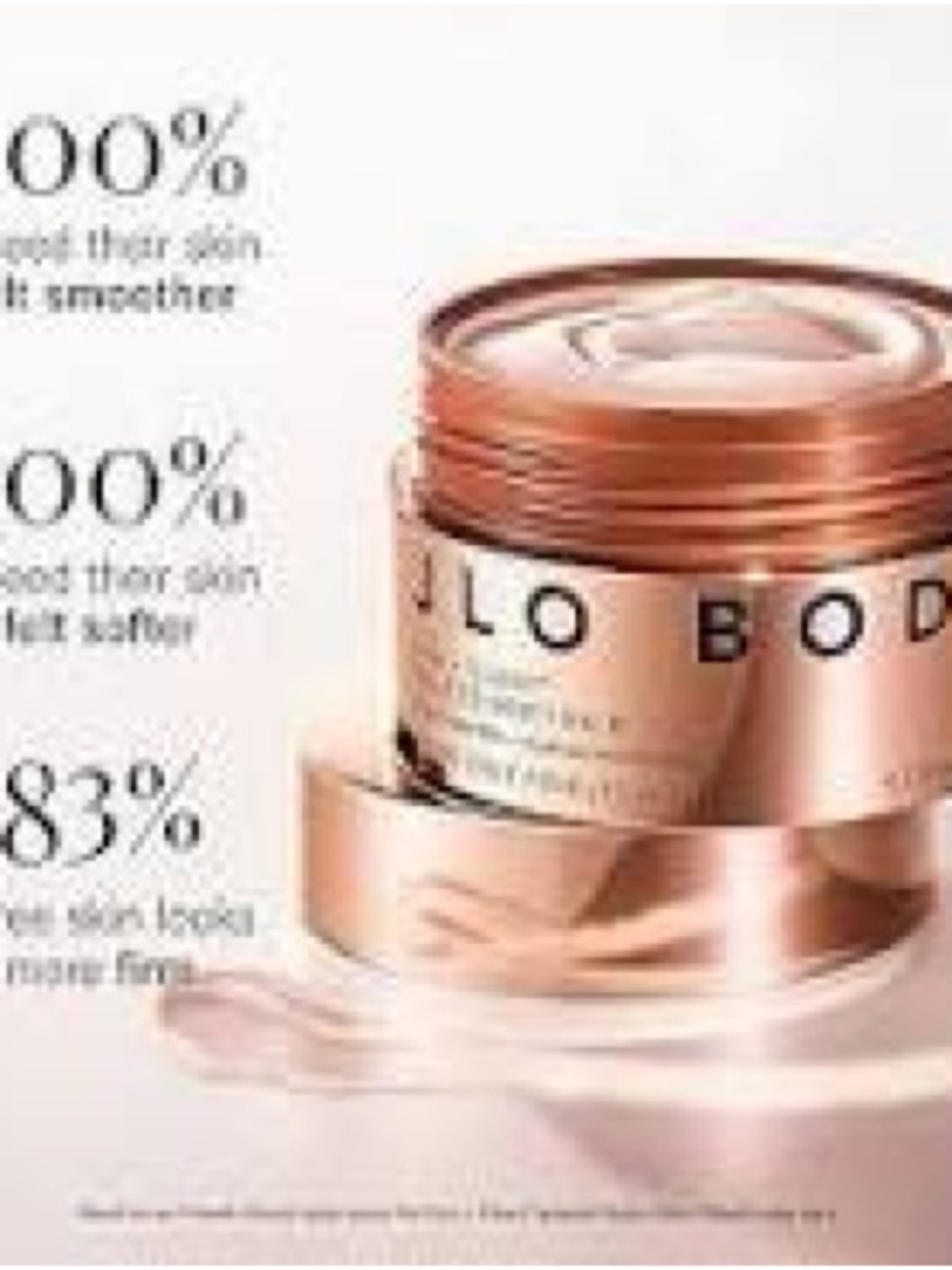 J LO BEAUTY Firm & Flawless Targeted Body Cream Body Cream